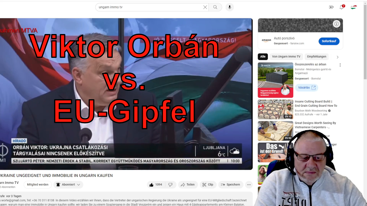 Ungarn  * Orbán Viktor vs. EU-Gipfel